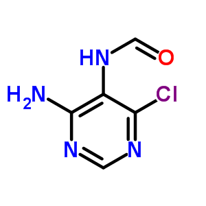 N-(4-Amino-6-chloropyrimidin-5-yl)formamide