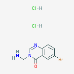 3-(aminomethyl)-6-bromoquinazolin-4(3H)-one dihydrochloride