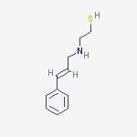 2-[[(e)-3-phenylprop-2-enyl]amino]ethanethiol