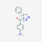 [4-(dimethylamino)phenyl](4-phenyl-4,5-dihydro-3H-pyrazol-3-yl)methanone