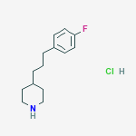PIPERIDINE,4-(3-(4-FLUOROPHENYL)PROPYL)- HCL