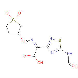 1,2,4-Thiadiazole-3-acetic acid,5-(formylamino)-a-[[(tetrahydro-1,1-dioxido-3-thienyl)oxy]imino]-, (Z)-