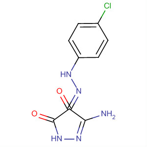 1H-Pyrazole-4,5-dione, 3-amino-, 4-[(4-chlorophenyl)hydrazone]