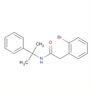 Benzeneacetamide, 2-bromo-N-(1-methyl-1-phenylethyl)-