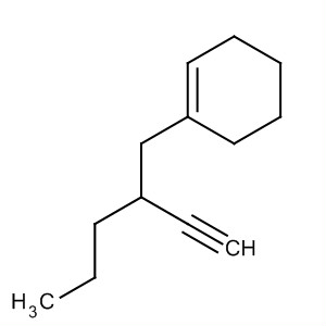 Cyclohexene, 1-(2-ethynylpentyl)-