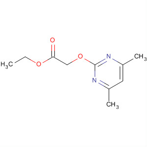 Acetic acid, [(4,6-dimethyl-2-pyrimidinyl)oxy]-, ethyl ester