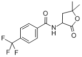 N-(5,5-Dimethyl-2-oxotetrahydro-3-furyl)-alpha,alpha,alpha-trifluoro-p -toluamide