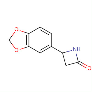 2-Azetidinone, 4-(1,3-benzodioxol-5-yl)-