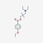 3-(diethylamino)-2,2-dimethylpropyl 4-ethoxybenzoate