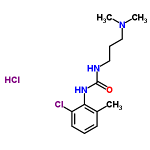 1-(2-chloro-6-methylphenyl)-3-[3-(dimethylamino)propyl]urea hydrochloride