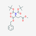 1-Benzyl 5-methyl N,N-bis(tert-butoxycarbonyl)-D-glutamate