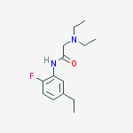 N~2~,N~2~-diethyl-N-(5-ethyl-2-fluorophenyl)glycinamide