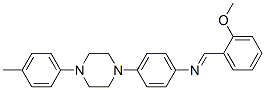 1-(2-methoxyphenyl)-N-[4-[4-(4-methylphenyl)piperazin-1-yl]phenyl]meth animine