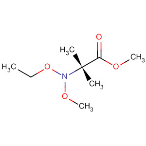 Alanine, N-ethoxy-N-methoxy-2-methyl-, methyl ester
