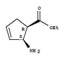 3-CYCLOPENTENE-1-CARBOXYLIC ACID,2-AMINO-,ETHYL ESTER,(1R,2S)-REL-