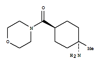 Methanone,(trans-4-amino-4-methylcyclohexyl)-4-morpholinyl-