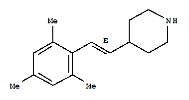 Piperidine,4-[(1E)-2-(2,4,6-trimethylphenyl)ethenyl]-