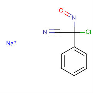 Benzeneacetonitrile, 2-chloro-a-nitroso-, ion(1-), sodium