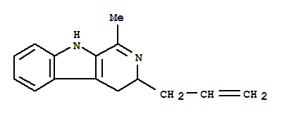 3H-Pyrido[3,4-b]indole,4,9-dihydro-1-methyl-3-(2-propen-1-yl)-