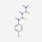 1-carbamothioyl-3-(4-chlorophenyl)thiourea
