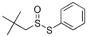 S-Phenyl 2,2-dimethyl-propane-thiosulfinate