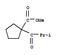 CYCLOPENTANECARBOXYLIC ACID 1-(2-METHYL-1-OXOPROPYL)-,METHYL ESTER