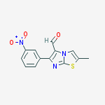2-METHYL-6-(3-NITROPHENYL)IMIDAZO[2,1-B]THIAZOLE-5-CARBOXALDEHYDE