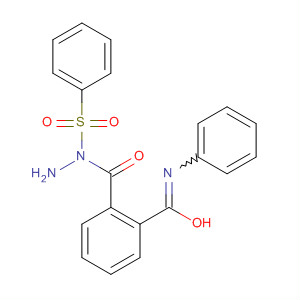 Benzenecarboximidic acid, N-phenyl-, 2-(phenylsulfonyl)hydrazide