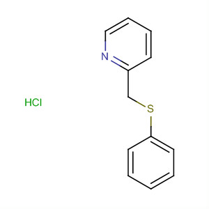 Pyridine, 2-[(phenylthio)methyl]-, hydrochloride
