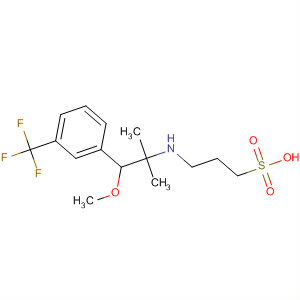 1-Propanesulfonic acid,3-[[2-methoxy-1,1-dimethyl-2-[3-(trifluoromethyl)phenyl]ethyl]amino]-