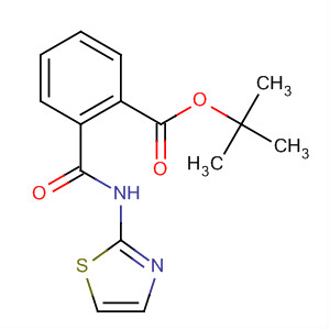 Benzoic acid, 2-[(2-thiazolylamino)carbonyl]-, 1,1-dimethylethyl ester