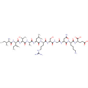 L-Glutamic acid,L-isoleucyl-L-isoleucyl-L-threonyl-L-alanyl-L-leucyl-L-arginyl-L-serylglycyl-L-asparaginyl-L-lysyl-
