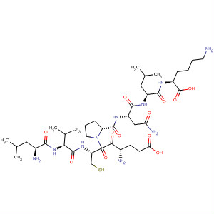 L-Lysine,L-leucyl-L-valyl-L-a-glutamyl-L-cysteinyl-L-prolyl-L-asparaginyl-L-leucyl-