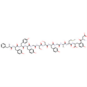 L-Tyrosine,L-phenylalanyl-L-tyrosyl-L-tyrosyl-L-tyrosylglycyl-L-seryl-L-seryl-L-tyrosylglycyl-L-alanyl-L-methionyl-L-a-aspartyl-