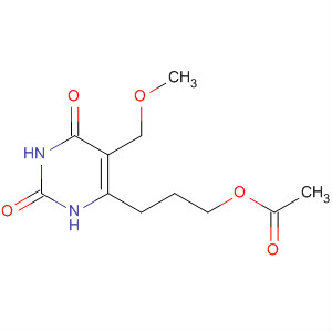 2,4(1H,3H)-Pyrimidinedione, 6-[3-(acetyloxy)propyl]-5-(methoxymethyl)-
