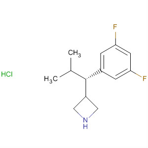 Azetidine, 3-[(1S)-1-(3,5-difluorophenyl)-2-methylpropyl]-, hydrochloride