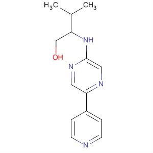 1-Butanol, 3-methyl-2-[[5-(4-pyridinyl)pyrazinyl]amino]-