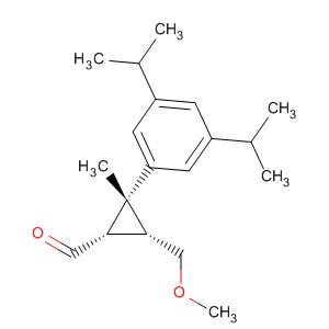 Cyclopropanecarboxaldehyde,2-[3,5-bis(1-methylethyl)phenyl]-3-(methoxymethyl)-2-methyl-,(1S,2R,3R)-