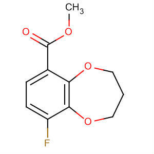 2H-1,5-Benzodioxepin-6-carboxylic acid, 9-fluoro-3,4-dihydro-, methylester