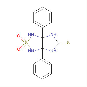 1H-Imidazo[4,5-c][1,2,5]thiadiazole-5(3H)-thione,tetrahydro-3a,6a-diphenyl-, 2,2-dioxide