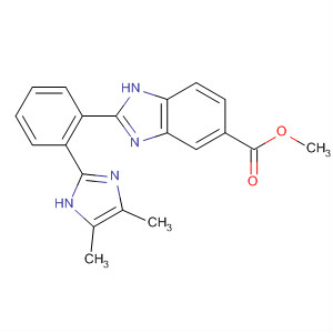 1H-Benzimidazole-5-carboxylic acid,2-[2-(4,5-dimethyl-1H-imidazol-2-yl)phenyl]-, methyl ester
