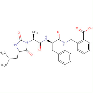 Benzoic acid,2-[[[(2R)-2-[[(2S)-2-[(4S)-4-(2-methylpropyl)-2,5-dioxo-1-imidazolidinyl]-1-oxopropyl]amino]-1-oxo-3-phenylpropyl]amino]methyl]-