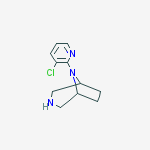 3,8-Diazabicyclo[3.2.1]octane, 8-(3-chloro-2-pyridinyl)-