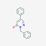 3(2H)-Pyridazinone, 5-phenyl-2-(phenylmethyl)-