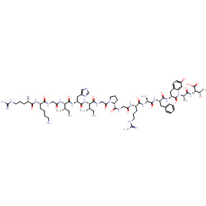 L-Threonine,L-arginyl-L-lysylglycyl-L-isoleucyl-L-histidyl-L-isoleucylglycyl-L-prolylglycyl-L-arginyl-L-alanyl-L-phenylalanyl-L-tyrosyl-L-alanyl-