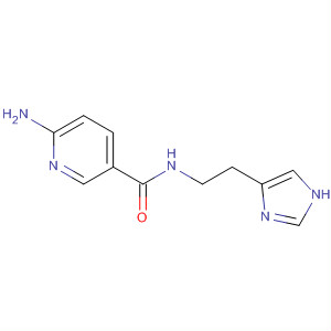 3-Pyridinecarboxamide, 6-amino-N-[2-(1H-imidazol-4-yl)ethyl]-