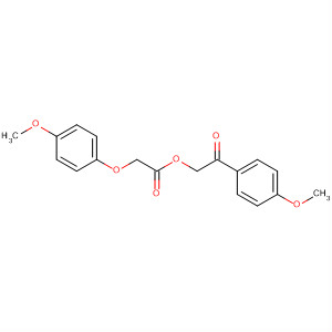 Acetic acid, (4-methoxyphenoxy)-, 2-(4-methoxyphenyl)-2-oxoethyl ester