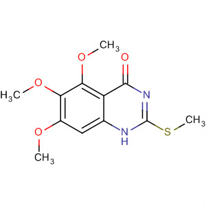 4(1H)-Quinazolinone, 5,6,7-trimethoxy-2-(methylthio)-