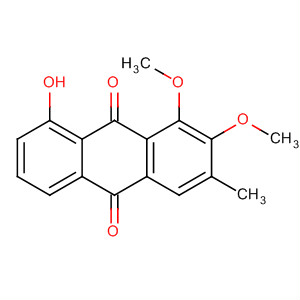 9,10-Anthracenedione, 8-hydroxy-1,2-dimethoxy-3-methyl-