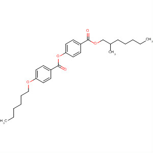 Benzoic acid, 4-(hexyloxy)-, 4-[[(2-methylheptyl)oxy]carbonyl]phenylester